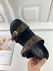 Okify Louis Vuitton Bom Dia Flat Comfort Mules Sandals 1AAW8K - 2
