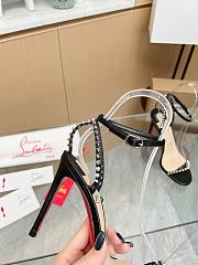 Okify Christian Louboutin So Me High Heel Sandals In Black 10.5cm - 6