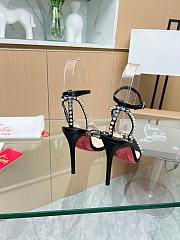 Okify Christian Louboutin So Me High Heel Sandals In Black 10.5cm - 4