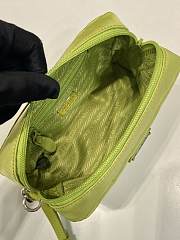 Okify Prada Small Re Nylon Pouch In Green 17x11x5.5cm - 5