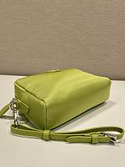Okify Prada Small Re Nylon Pouch In Green 17x11x5.5cm - 4