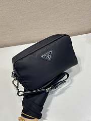 Okify Prada Small Re Nylon Pouch In Black 17x11x5.5cm - 4