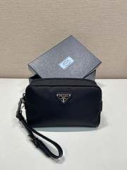 Okify Prada Small Re Nylon Pouch In Black 17x11x5.5cm - 1