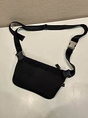 Okify Prada Re Nelon Black Belt Bag 19x13x2.5cm - 5