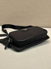 Okify Prada Re Nelon Black Belt Bag 19x13x2.5cm - 2