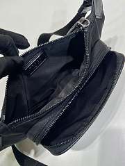Okify Prada Re Nelon Black Belt Bag 19x13x2.5cm - 3