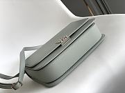 Okify Loewe Goya Bag In Gray Silk Calfskin 22.5x16.5x6.5cm - 6