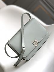 Okify Loewe Goya Bag In Gray Silk Calfskin 22.5x16.5x6.5cm - 1