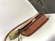 Okify Loewe Goya Bag In Brown Silk Calfskin 22.5x16.5x6.5cm - 6