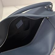 Okify Loewe Large Puzzle Edge Bag In Dark Blue 33x14.7x21.5cm - 2