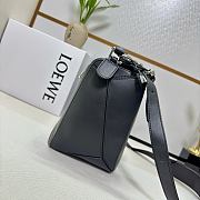 Okify Loewe Large Puzzle Edge Bag In Black 33x14.7x21.5cm - 4