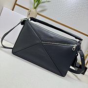 Okify Loewe Large Puzzle Edge Bag In Black 33x14.7x21.5cm - 3
