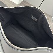 Okify Loewe Cubi Crossbody Bag In Dark Gray 44x30x18cm - 4