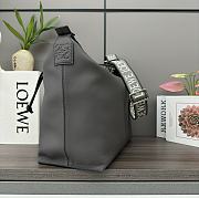 Okify Loewe Cubi Crossbody Bag In Dark Gray 44x30x18cm - 2