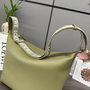 Okify Loewe Cubi Crossbody Bag In Green 44x30x18cm - 6
