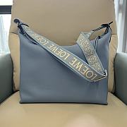 Okify Loewe Cubi Crossbody Bag In Blue 44x30x18cm - 1