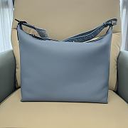 Okify Loewe Cubi Crossbody Bag In Blue 44x30x18cm - 2