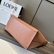 Okify Loewe Cubi Crossbody Bag In Brown 44x30x18cm - 4