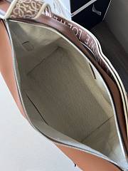 Okify Loewe Cubi Crossbody Bag In Brown 44x30x18cm - 2