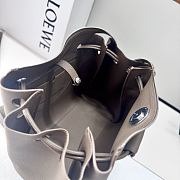 Okify Loewe Medium Madrid Bag In Gray 28.5x11x23cm - 2