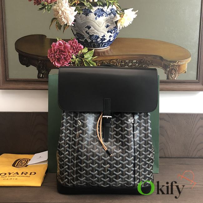 Okify Goyard Alpin Backpack In Black 30x35x15cm - 1