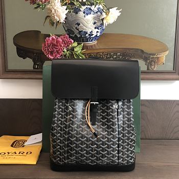 Okify Goyard Alpin Backpack In Black 30x35x15cm