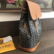 Okify Goyard Alpin Backpack In Black And Brown 30x35x15cm - 3