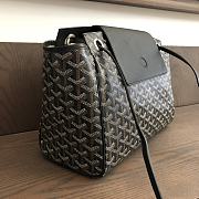 Okify Goyard Rouette Souple Bag In Black 31x14x23cm - 5