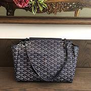 Okify Goyard Rouette Souple Bag In Dark Blue 31x14x23cm - 4