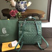 Okify Goyard Saint Leger Backpack In Green 36x33x16cm  - 3