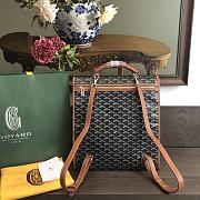 Okify Goyard Saint Leger Backpack In Black And Tan 36x33x16cm  - 4