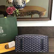 Okify Goyard Saint Leger Backpack In Dark Blue 36x33x16cm  - 4
