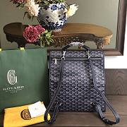 Okify Goyard Saint Leger Backpack In Dark Blue 36x33x16cm  - 2