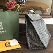 Okify Goyard Saint Leger Backpack In Gray 36x33x16cm  - 5