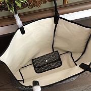 Okify Goyard Saint Louis GM Bag In Black 40x20x32cm  - 2
