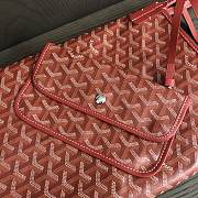 Okify Goyard Saint Louis GM Bag In Red 40x20x32cm  - 3