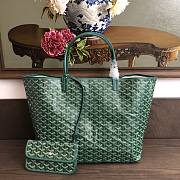 Okify Goyard Saint Louis GM Bag In Green 40x20x32cm  - 1