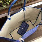 Okify Goyard Saint Louis GM Bag In Blue 40x20x32cm  - 2