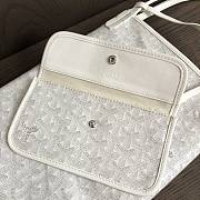 Okify Goyard Saint Louis GM Bag In White 40x20x32cm  - 5