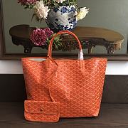Okify Goyard Saint Louis GM Bag In Orange 40x20x32cm  - 1