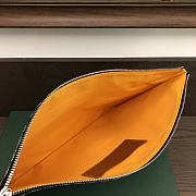 Okify Goyard Senat GM Pouch In Black And Brown 40x29cm - 5