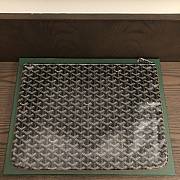 Okify Goyard Senat GM Pouch In Black And Brown 40x29cm - 1