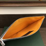 Okify Goyard Senat GM Pouch In Gray 40x29cm - 5