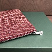 Okify Goyard Senat GM Pouch In Dark Red 40x29cm - 2