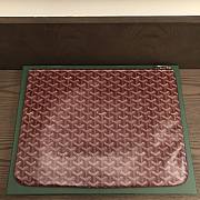 Okify Goyard Senat GM Pouch In Dark Red 40x29cm - 1