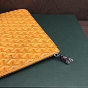 Okify Goyard Senat GM Pouch In Yellow 40x29cm - 6