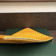 Okify Goyard Senat GM Pouch In Yellow 40x29cm - 5