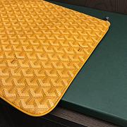 Okify Goyard Senat GM Pouch In Yellow 40x29cm - 2