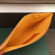 Okify Goyard Senat GM Pouch In Orange 40x29cm - 4