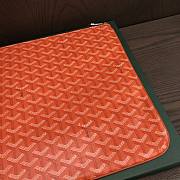Okify Goyard Senat GM Pouch In Orange 40x29cm - 3